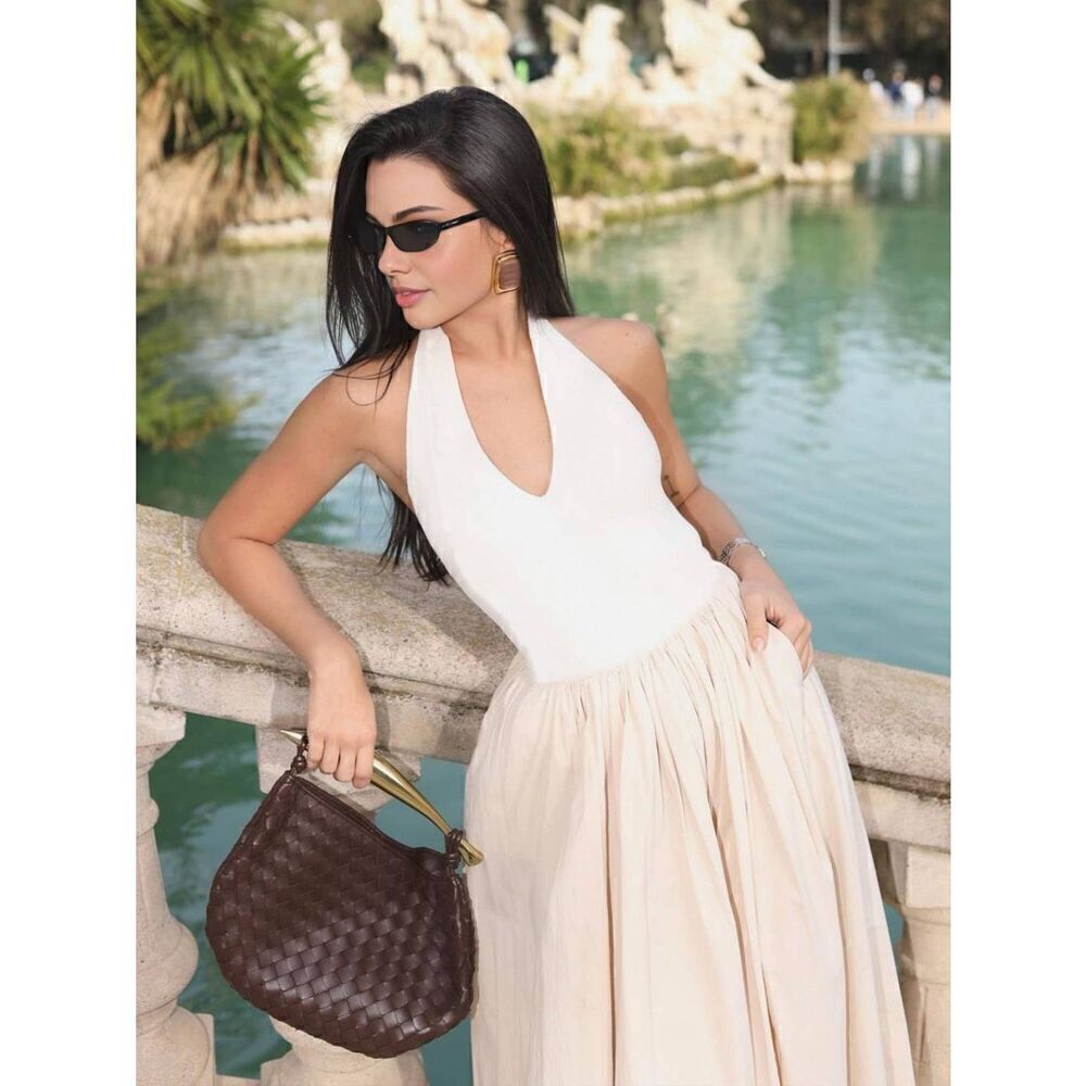 ZARA KNIT HALTER TOP - Picture 9 of 16